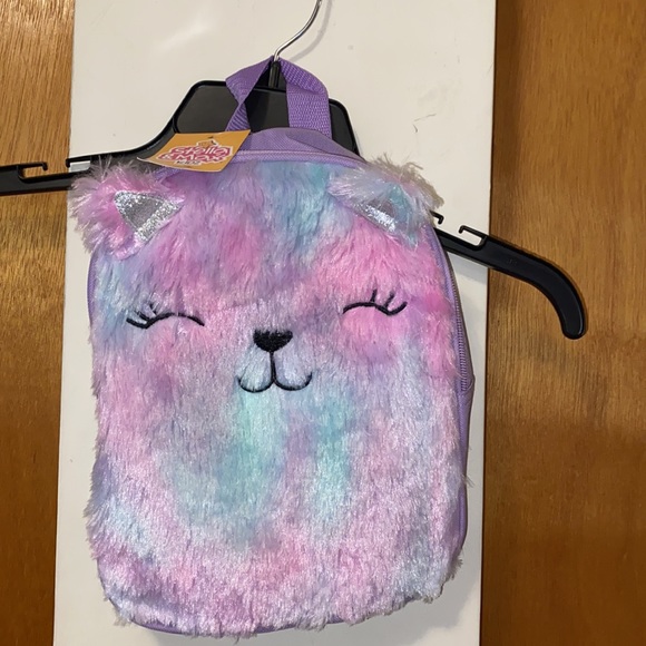 💜💖💜NWT Stella & Max Kidz Cat Small Backpack - Picture 2 of 11